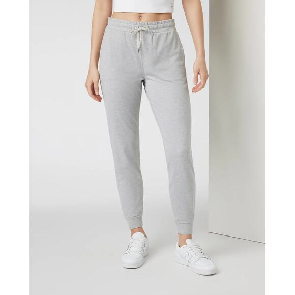 Vuori Performance Jogger Long Pale Grey Heather - Picture 3 of 10